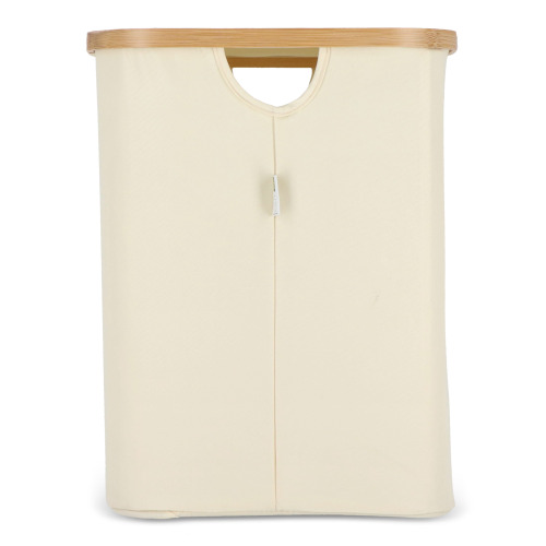 Składany kosz InSideOut z pokrywą Sogne 40,5 x 33 x 42cm rPET Ecru LT57105-N0054 (4)