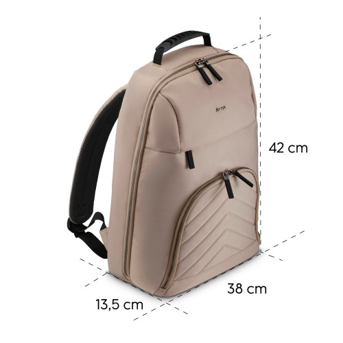 Plecak na laptopa 16,2" Hama Lightweight Premium Beżowy VH041-20 (5)