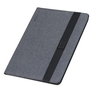 Folder A4 w linie MONDEVILLE Szary
