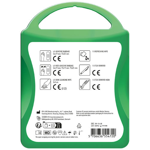MyKit Zestaw Pomocy - Kleszcze Przezroczysty zielony 1Z251603 (4)
