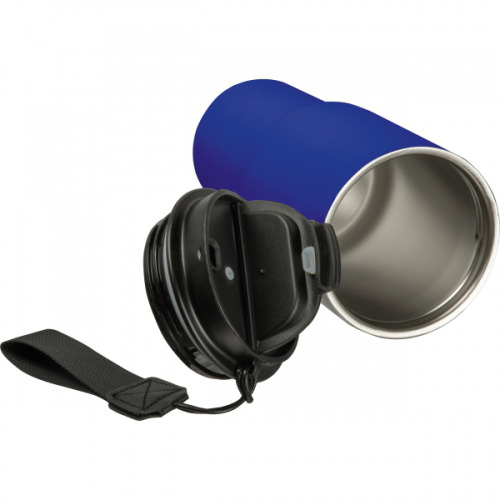 Kubek termiczny 550 ml ze stali z recyklingu DANA Niebieski 8523904 (3)