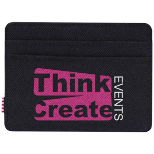 Herschel Charlie uchwyt na kartę RFID wykonany z materiałów z recyklingu