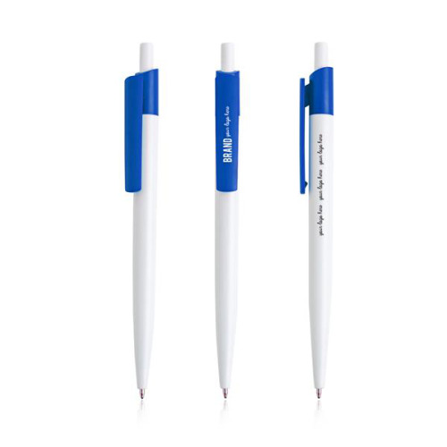 Długopis z recyklingowanego ABS / Recyclip Royal blue IP13154364 (4)