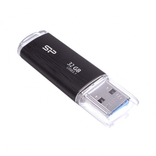 Pendrive Blaze B02, 128GB 3.1 Silicon Power Czarny EG813903 32GB 