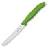 Nóż kuchenny z ząbkowanym ostrzem zielony 67836L11409  thumbnail