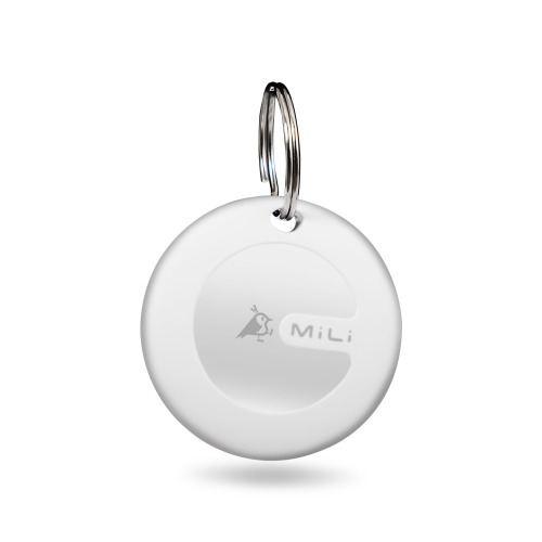 Wodoodporny lokalizator Aqiila Tagbird z brelokiem do kluczy Biały LT45201-N0001 (1)
