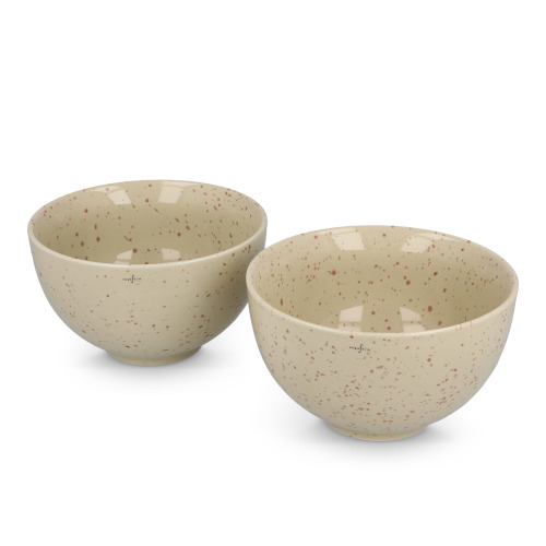 Zestaw ceramicznych misek Sagaform Ditte 12 cm Beżowy LT52256-N0055 (4)