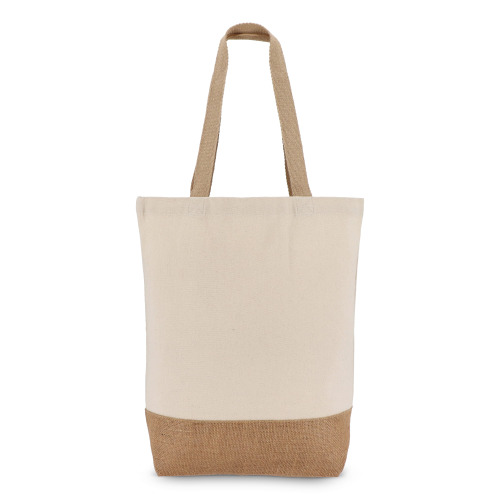 Torba bawełniano-jutowa OEKO-TEX® 41 x 13 x 41 cm 320 g/m² Ecru LT95374-N0054 (1)