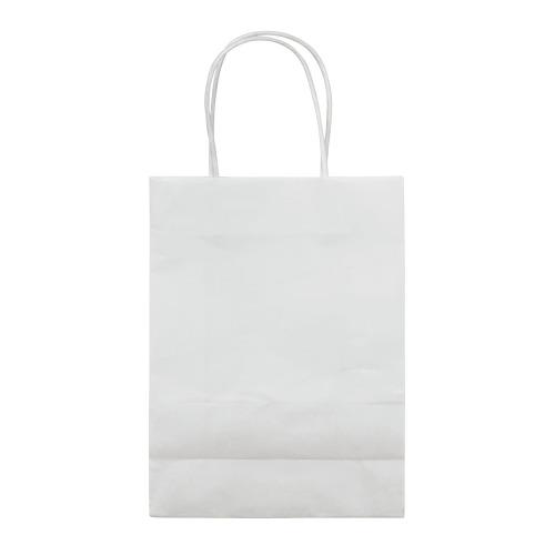 Mała Torba Papierowa Eco 120g/m² Biały LT91716-N0001 (2)