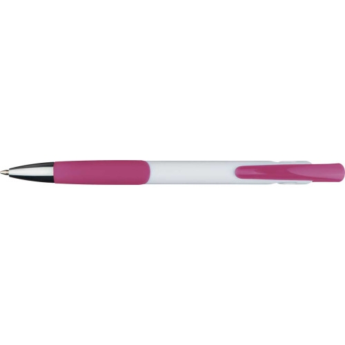 Długopis plastikowy HOUSTON Różowy 004911 (2)