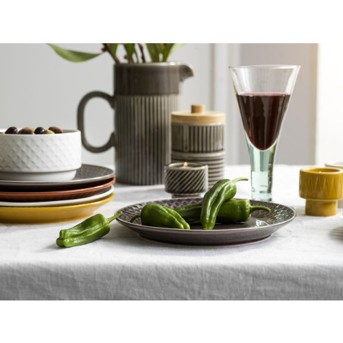 Talerz COFFEE & MORE 20 cm, biały Biały 5017347- (19)