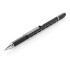 Długopis wielofunkcyjny, poziomica, śrubokręt, touch pen czarny V1996-03  thumbnail
