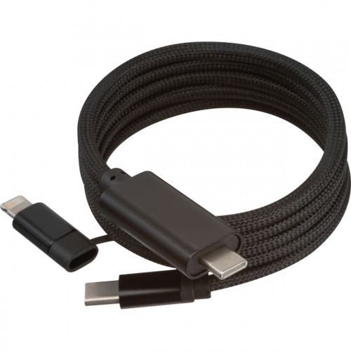 Magnetyczny kabel do ładowania BIANKA Czarny 3477903 