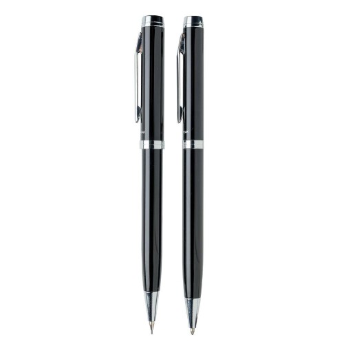 Zestaw piśmienny Swiss Peak, długopis i ołówek mechaniczny czarny V9362-03 (7)
