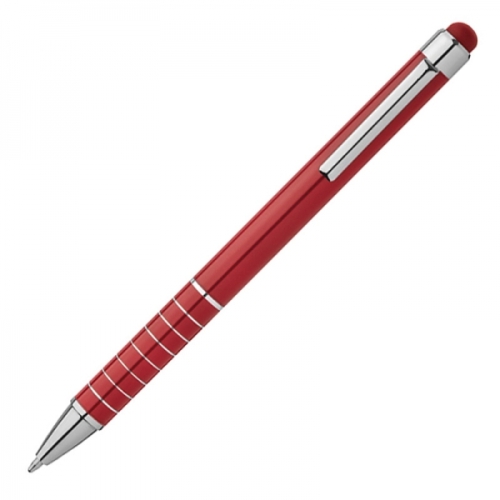 Długopis metalowy touch pen LUEBO czerwony 041805 