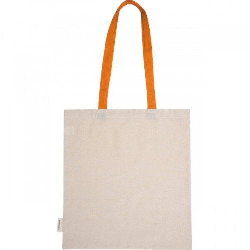 Torba na zakupy z bawełny z recyklingu CAMBRIDGE Pomarańczowy 545410 (1)