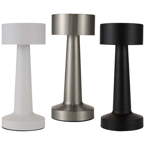 Aludra lampa stołowa z możliwością ładowania i ściemniania, z 3 trybami świecenia Srebrny 12448981 (6)