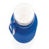 Składana butelka sportowa 550 ml z karabińczykiem niebieski P432.625 (6) thumbnail