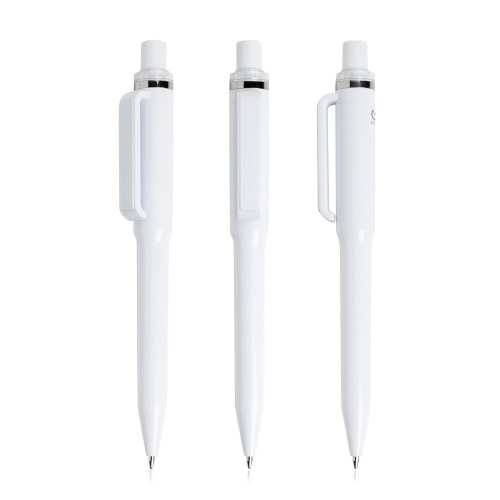 Długopis z recyklingowanego ABS / Penley Biały IP13152200 