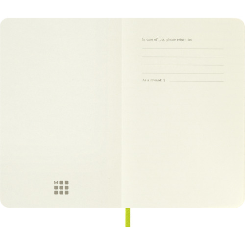 MOLESKINE Notatnik ok. A6 Limonkowy VM205-09 (8)