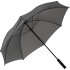 Parasol manualny XL Ø133 cm HURRICAN Szary 518707  thumbnail