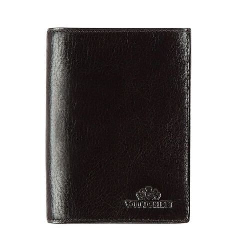 Męski portfel WITTCHEN skórzany praktyczny Czarny WITT21-1-265 