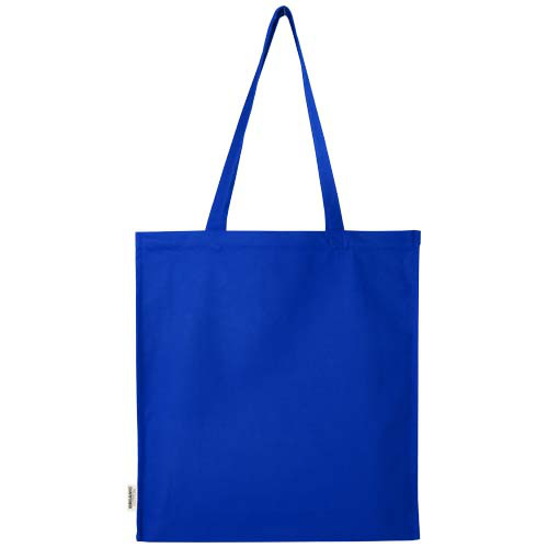 Odisha organiczna torba na zakupy z certyfikatem OCS o gramaturze 180 g/m² z pełnym dnem, 14 l  Królewski niebieski 12078353 (3)