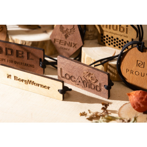 Zawieszka drewniana z grawerem Drewniany FSH01 (1)