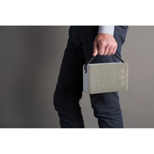 Głośnik bezprzewodowy Fhab 2x3W Szary, szary P326.642 (2)