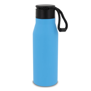 Termiczna butelka z uchwytem 600ml Jasnoniebieski