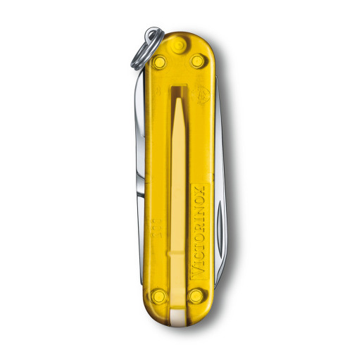 Scyzoryk Classic SD transparentny Victorinox żółty 06223T81G08 (2)