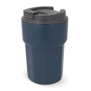 T-ceramic Kubek termiczny z pokrywką Zambezi 350ml Ciemnoniebieski