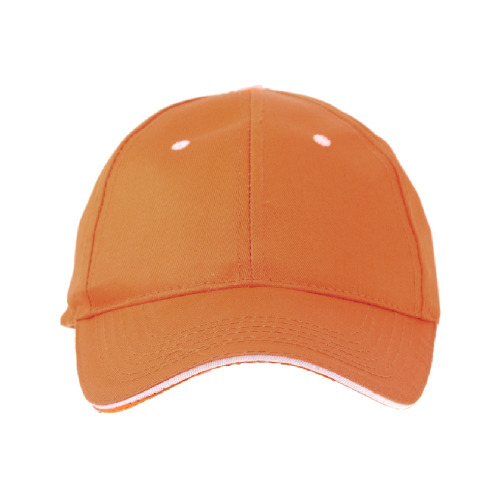 Czapka z daszkiem Pomarańczowy V7022-07 (1)