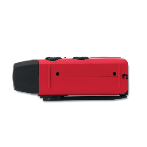 Przenośne radio z latarką LED Czerwony MO2746-05 (13)