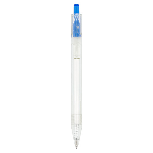 Długopis R-PET Transparentny / niebieski LT80562-N0411 (1)