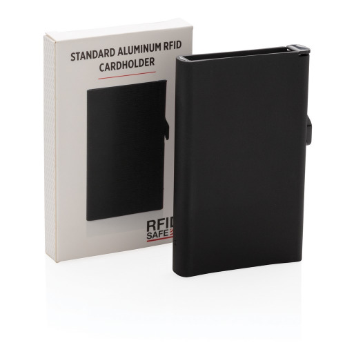 Etui na karty kredytowe, ochrona RFID Czarny P820.041 (7)