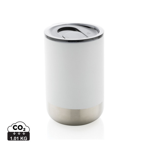 Kubek termiczny 360 ml, stal nierdzewna z recyklingu Biały P433.063 (7)