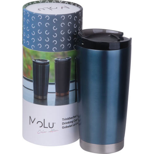 Kubek termiczny La Louviere MoLu 600 ml Granatowy 535044 