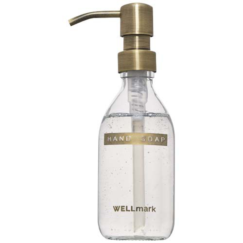 Wellmark Discovery dozownik mydła w płynie o pojemności 250 ml i zestaw świec zapachowych 150 g Biały 12640601 (2)