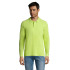 PERFECT MEN LSL POLO 180g Apple Green S02087-AG-XL  thumbnail