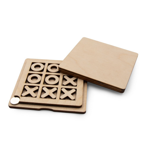 Gra "kółko i krzyżyk" | Edony Beżowy V0019-20 (5)