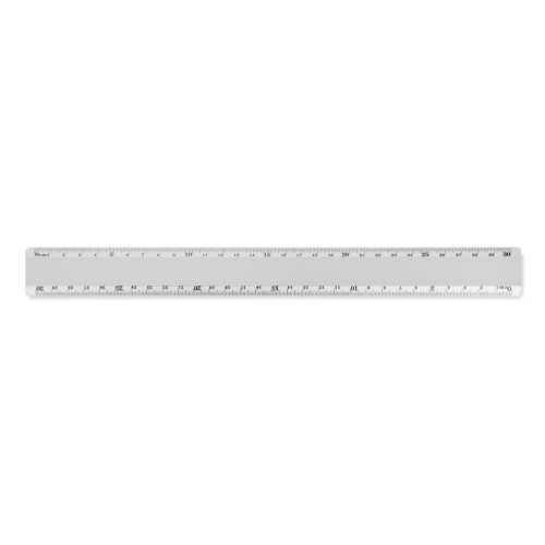 Linijka metalowa 30 cm FERRA Srebrny 17927-00 (1)