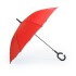 Wiatroodporny parasol, rączka C czerwony V0492-05  thumbnail