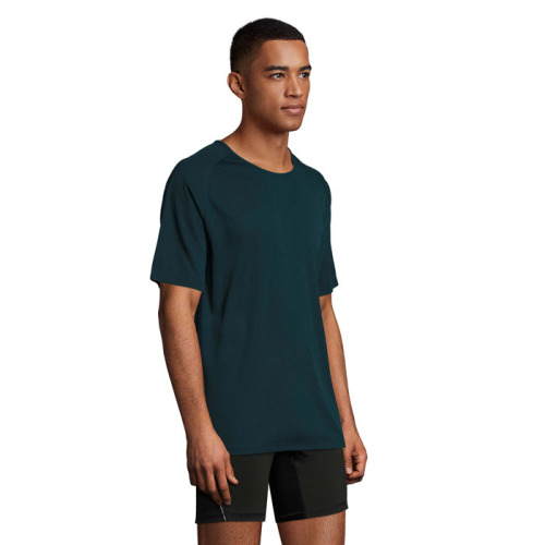 SPORTY Męski T-SHIRT 140g Błękit naftowy S11939-PB-3XL (2)
