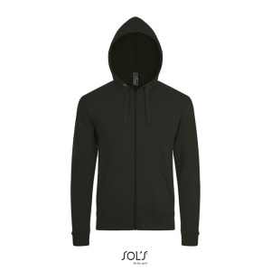 STONE UNI HOODIE 260g Czarny / Czarny opal