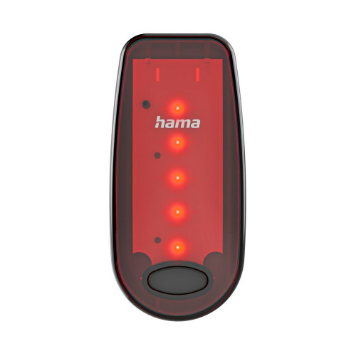 Lampka rowerowa, ostrzegawcza Hama Czarny VH052-03 (6)