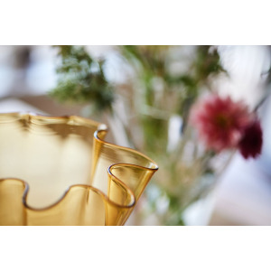 Wazon VIVA duży, bursztynowy