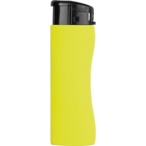 Zapalniczka soft touch MOUSCRON żółty 377708 (1)