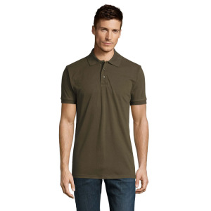 PRIME Męskie polo 200g Army