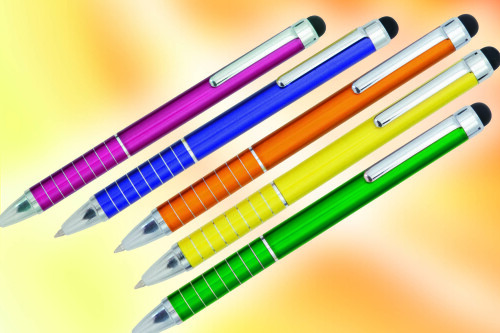 Długopis, touch pen biały V3245-02 (4)
